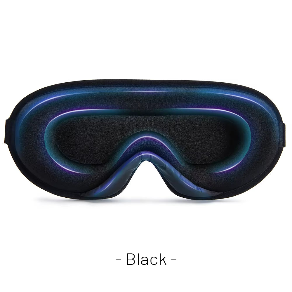 3D Soft Eye Mask for Sleeping Eyeshade Block Out Light Sleep Aid Eyepatch Breathable Eyecover Blindfold Travel Relax Slaapmask